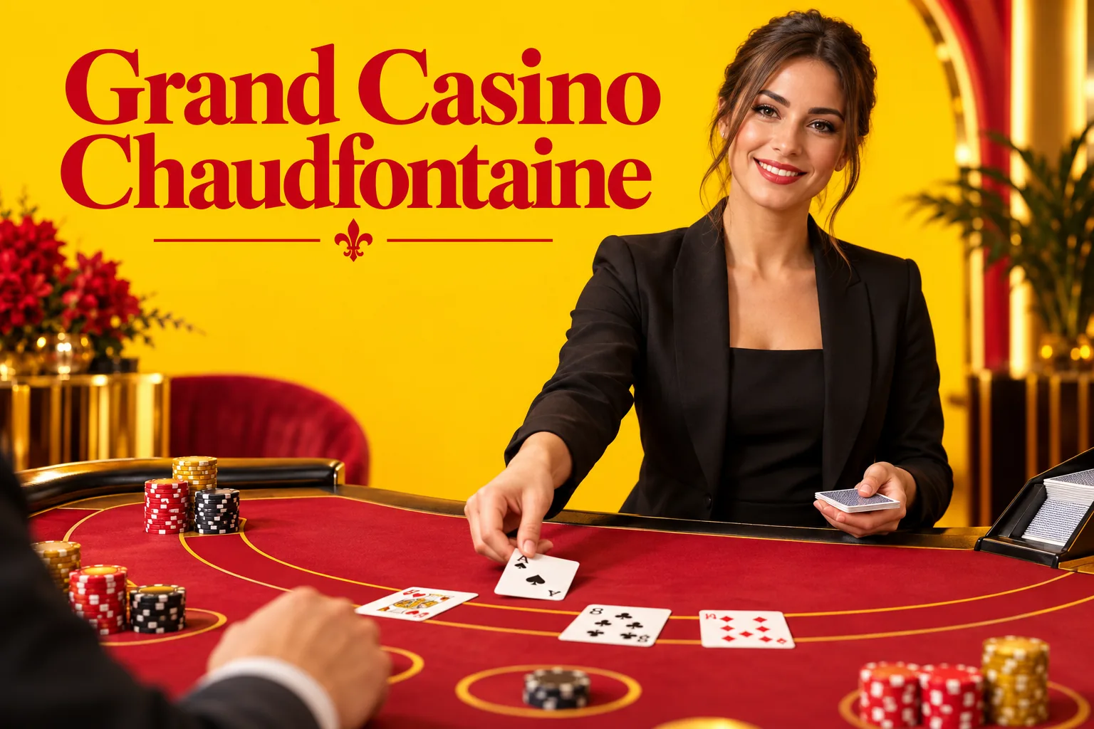Roulette et blackjack en direct